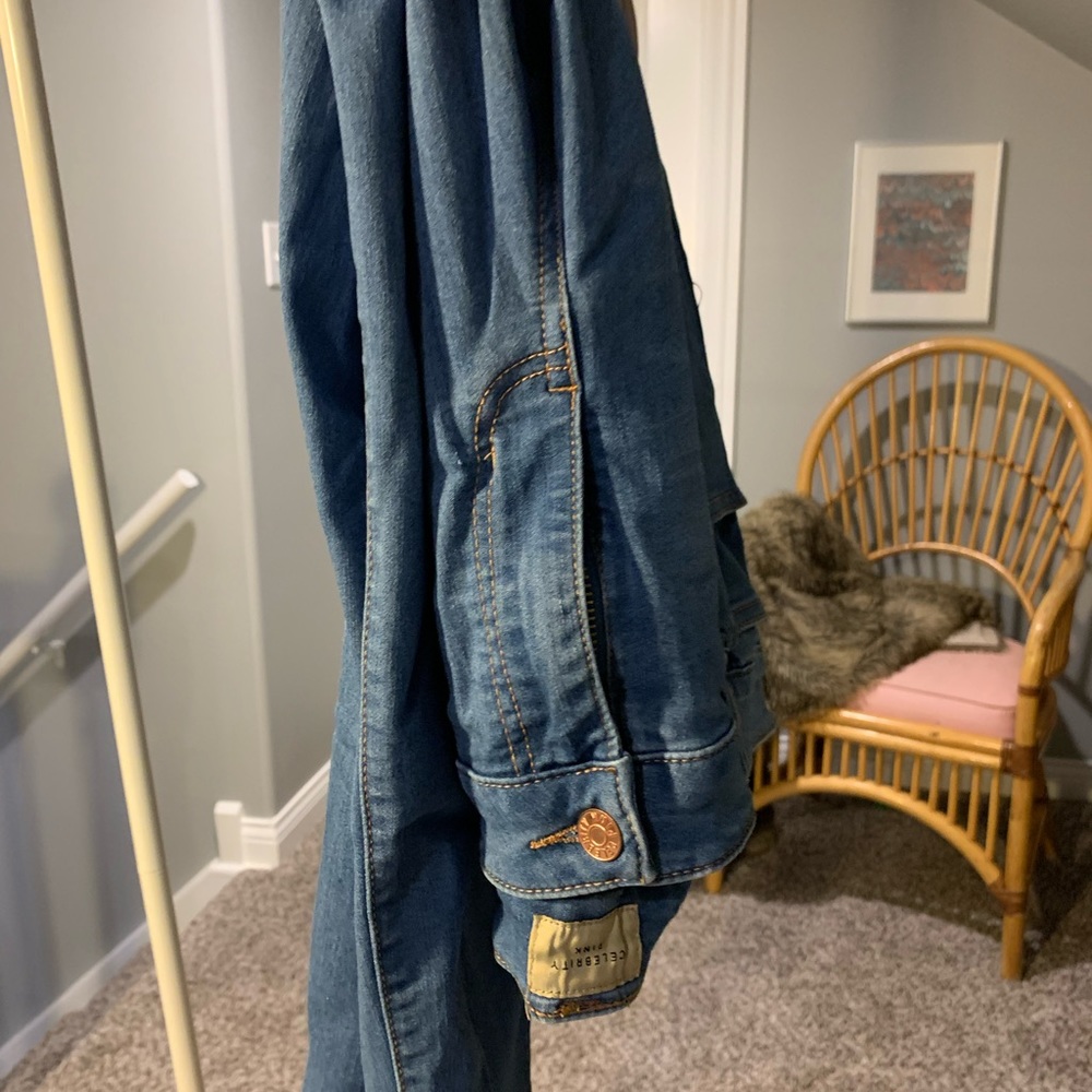 Celebrity pink skinny jeggings